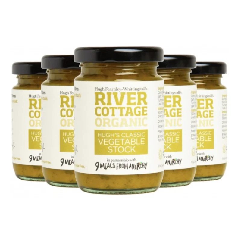 River Cottage Organic Hugh's Classic Vegetable Stock 105g (6pk)