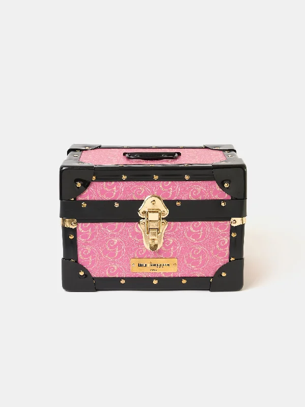 The Mini Trunk - Popular Pink with 'G' Repeat Print