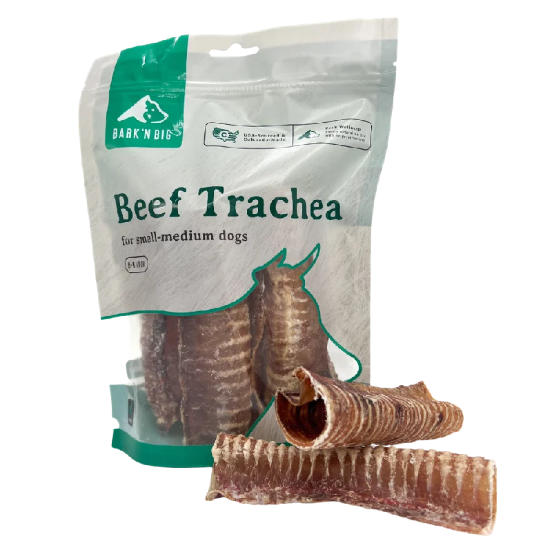 BarkNBig USA Beef Trachea Dog Treat, 5-6in