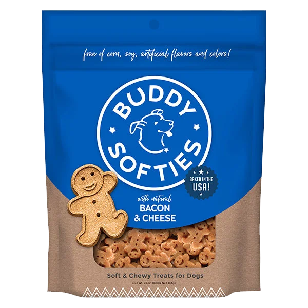 Cloud Star Buddy Biscuits Soft & Chewy Bacon & Cheese Dog Treats