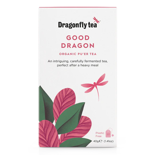 Dragonfly Tea Organic Good Dragon 4x20 Teabags