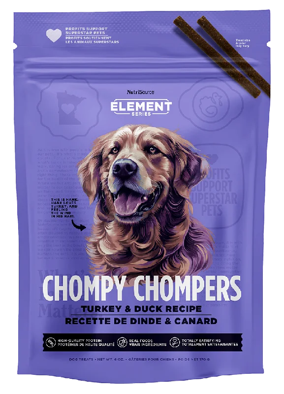 NutriSource Turkey & Duck Chompy Chompers Dog Treats