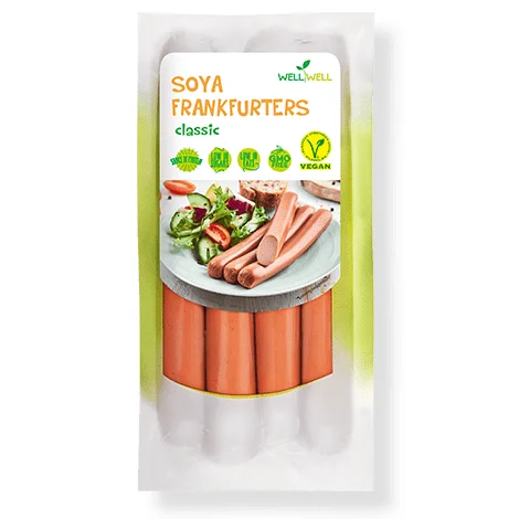 Well Well Classic Soya Frankfurters 200g