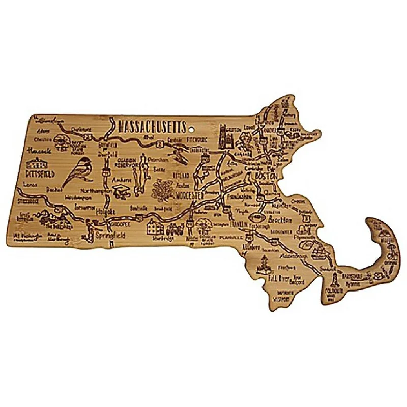 Destination Cutting Board - Massachusetts