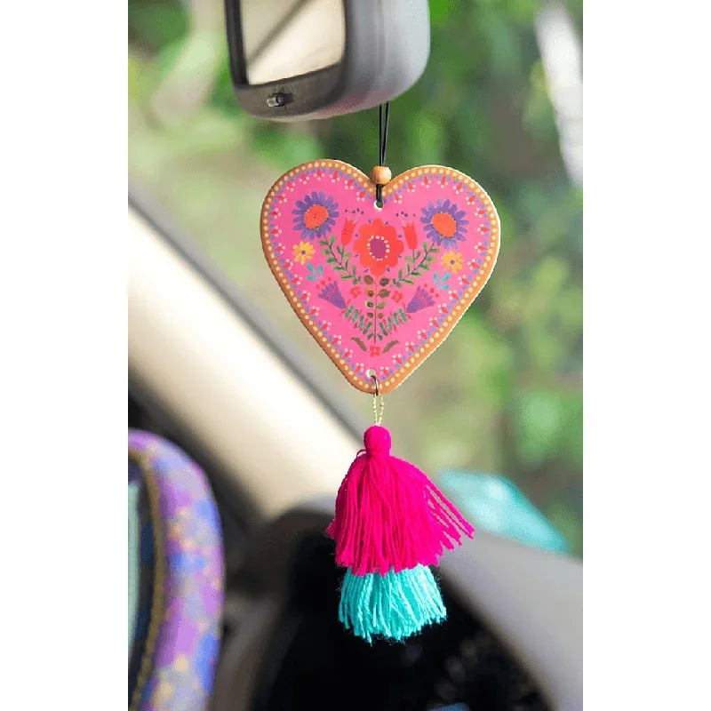 Natural Life : Car Air Freshener - Heart