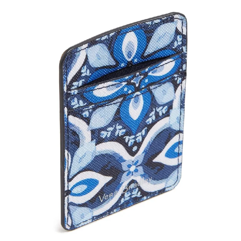 Vera Bradley : Adhesive Phone Wallet in Raindrop Medallion