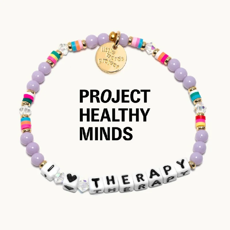 Little Words Project : I<3Therapy- Mental Health Awareness - Project Healthy Minds - S/M