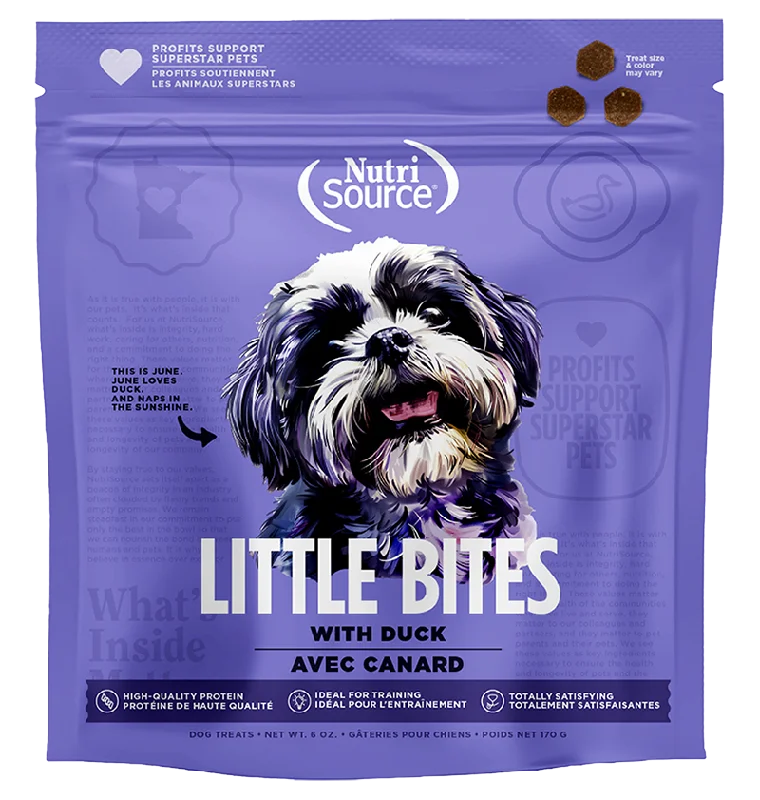 NutriSource Duck Little Bites Dog Treats