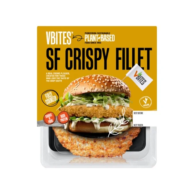 VBITES Crispy Fillet Burgers 113g (20pk)