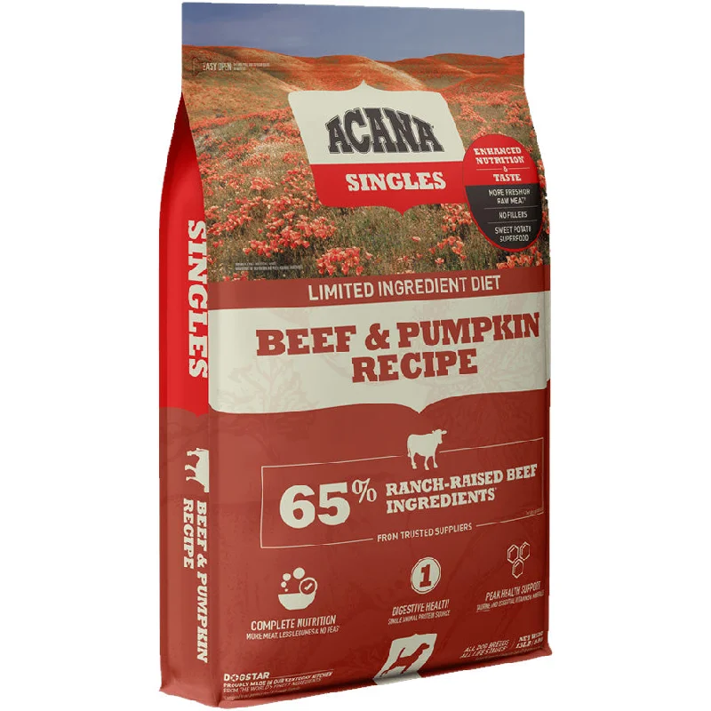 Acana Singles Beef & Pumpkin Dog Food