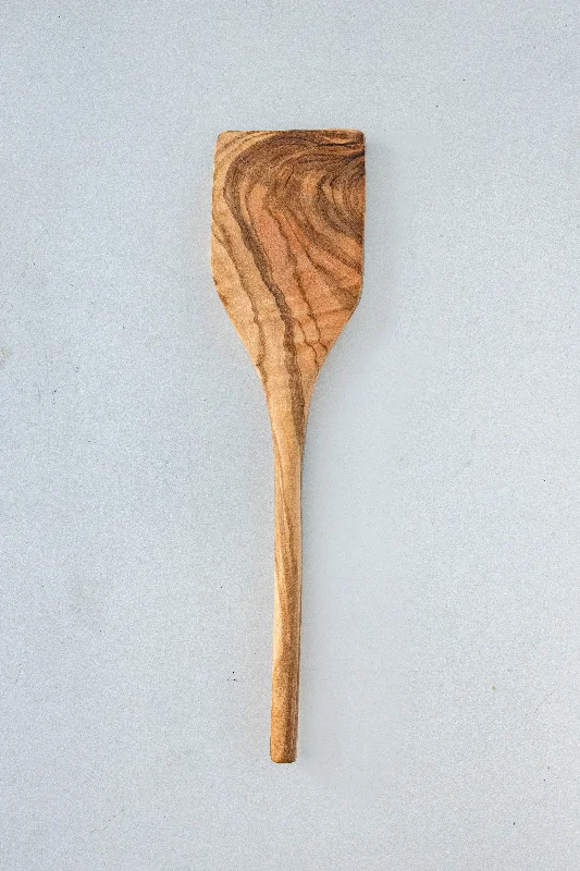 Olive Wood Modern Spatula - in 2 styles