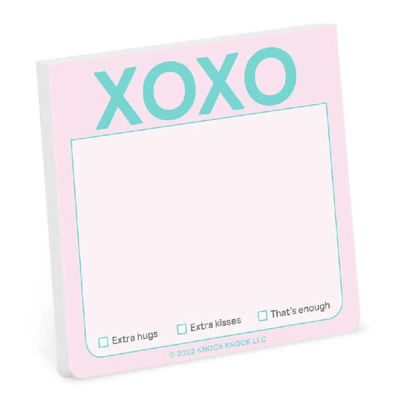 Knock Knock : XOXO Sticky Note (Pastel Version)