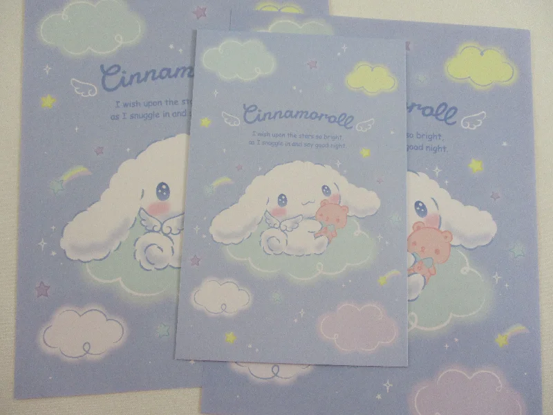 Cute Kawaii Sanrio Cinnamoroll Letter Set 2023 - Writing Papers Envelope