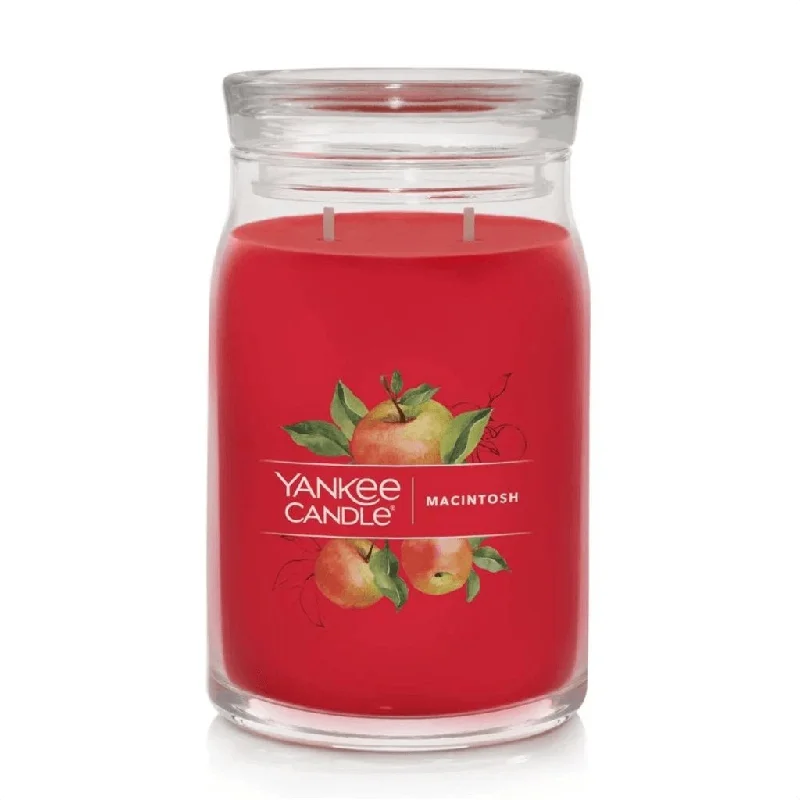 Yankee Candle : Signature Large Jar Candle in Macintosh