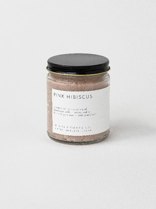 Pink Hibiscus Whipped Salt Scrub