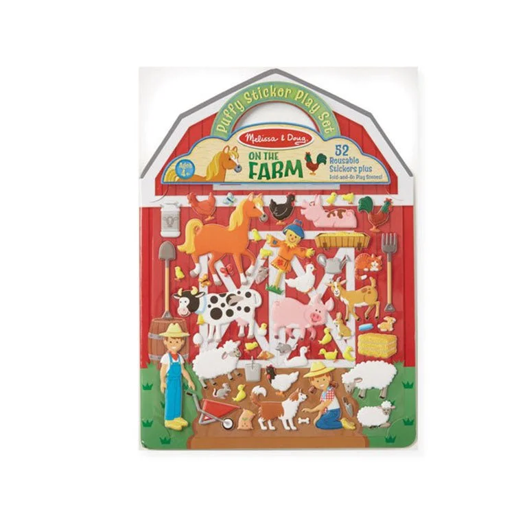 Melissa & Doug : Puffy Sticker Play Set - On the Farm