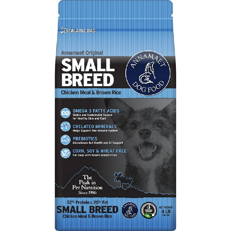 Annamaet Original Small Breed Formula Dry Dog Food, 12lb Bag