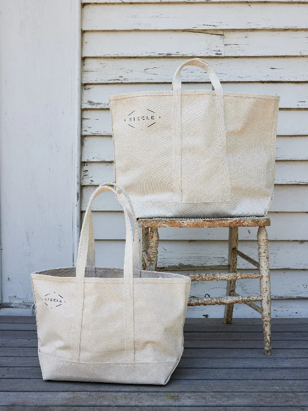 Natural Canvas Tote Bag - in 3 options