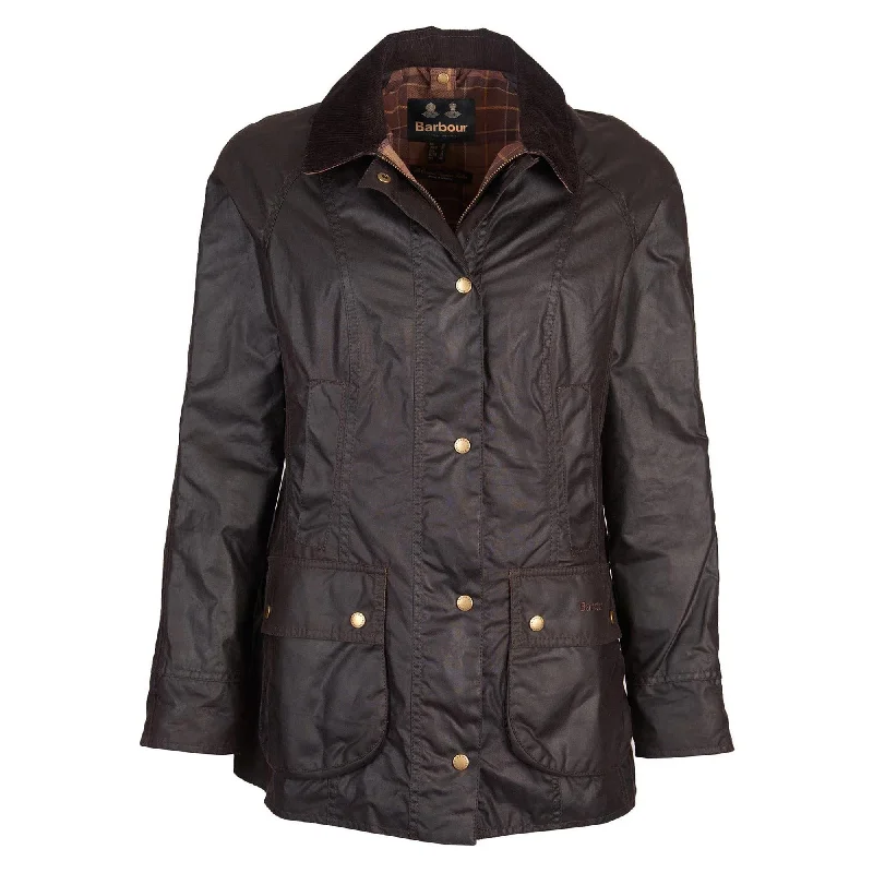 Barbour Ladies Beadnell Wax Jacket - Rustic