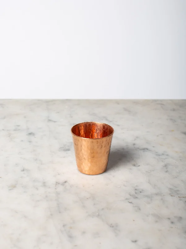 Mini Hammered Copper Cup