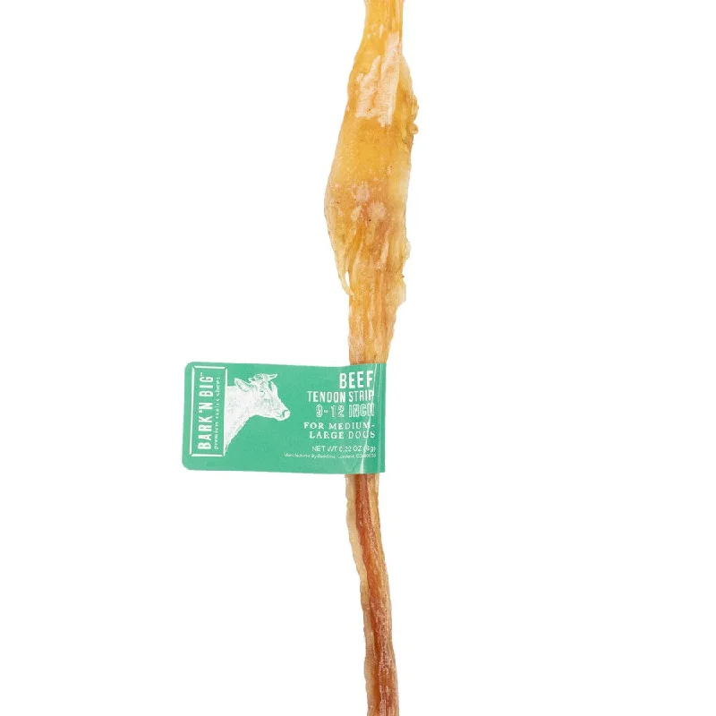 BarkNBig USA Large Beef Chew Strip Tendon Dog Treat