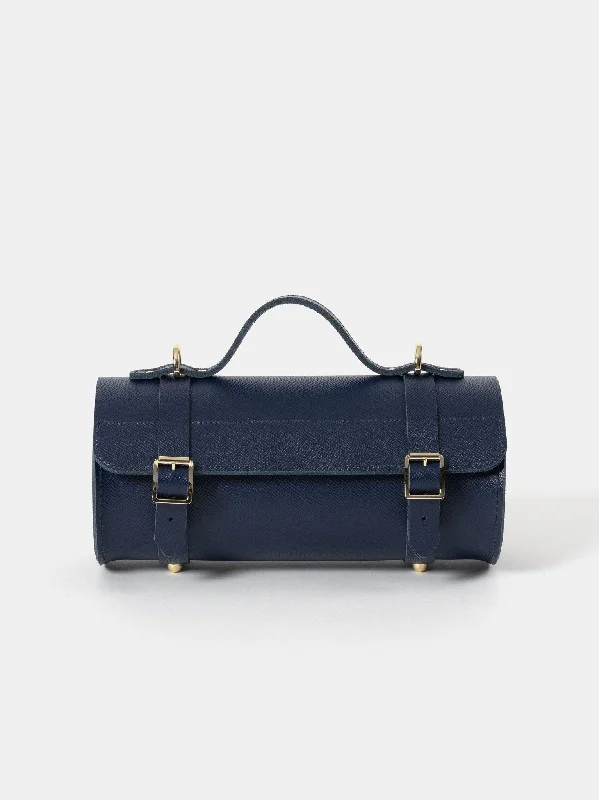 The Bowls Bag - Blueberry Saffiano