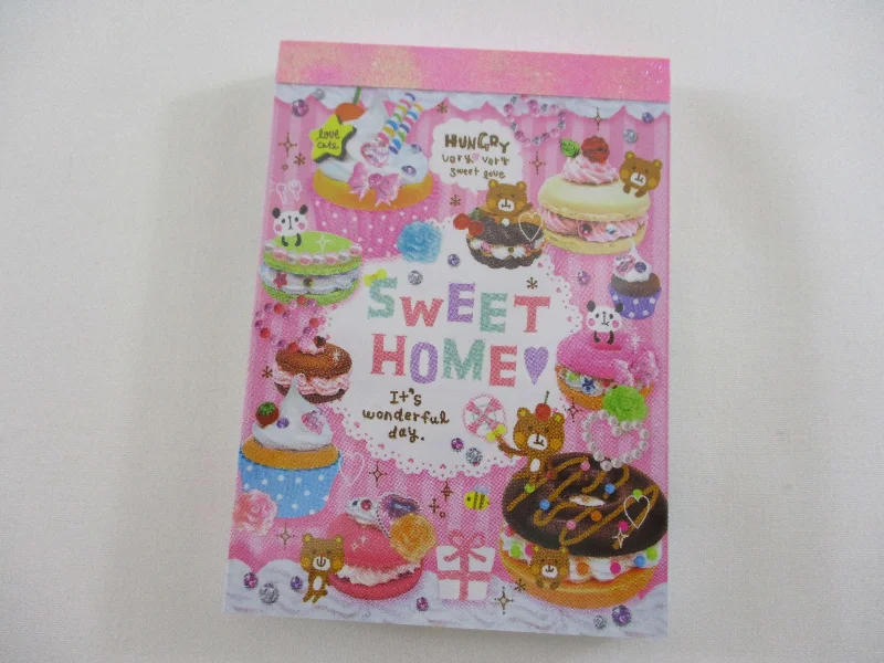 Cute Kawaii Q-Lia Sweet Home Mini Notepad / Memo Pad - Stationery Designer Paper Collection