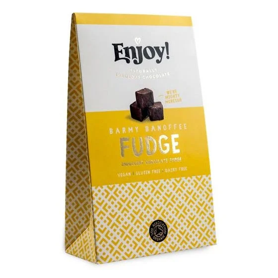 Enjoy! Barmy Banoffee Chocolate Fudge 100g