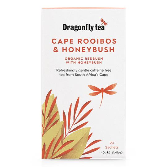 Dragonfly Tea Organic Cape Rooibos & Honeybush 4x20 Teabags