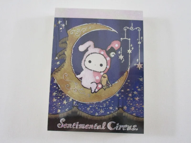 Cute Kawaii San-X Sentimental Circus Mini Notepad / Memo Pad - F - Vintage Rare