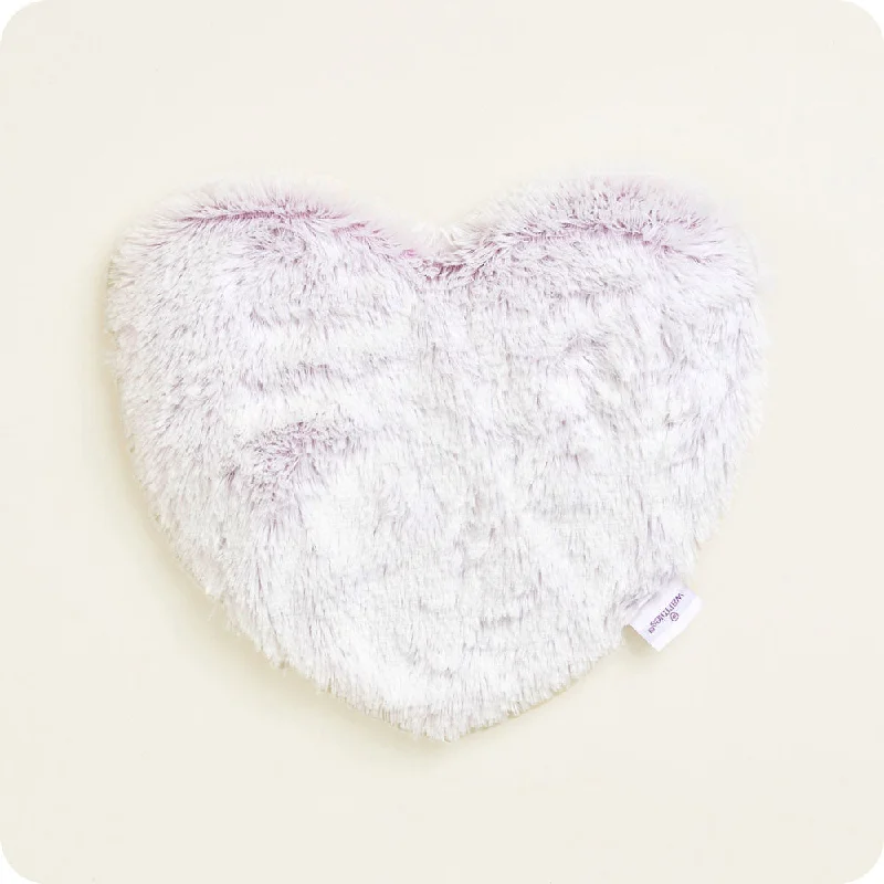 Marshmallow Lavender Warmies Heart Heat Pad