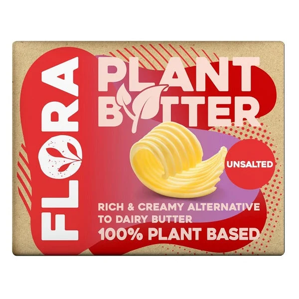 Flora Plant Butter Unsalted 200g (10pk)