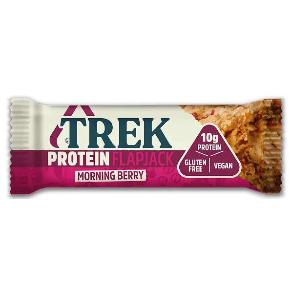 Trek Morning Berry Protein Flapjack 50g  (16pk)