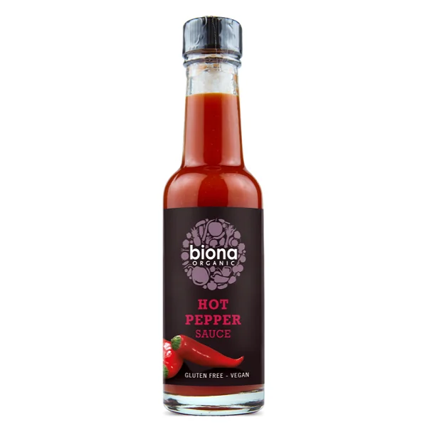 Biona Organic Hot Pepper Sauce 140ml