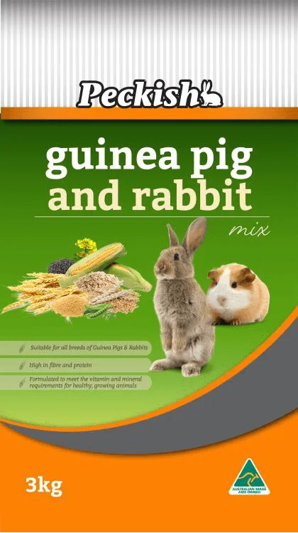 Peckish – Guinea Pig & Rabbit Mix