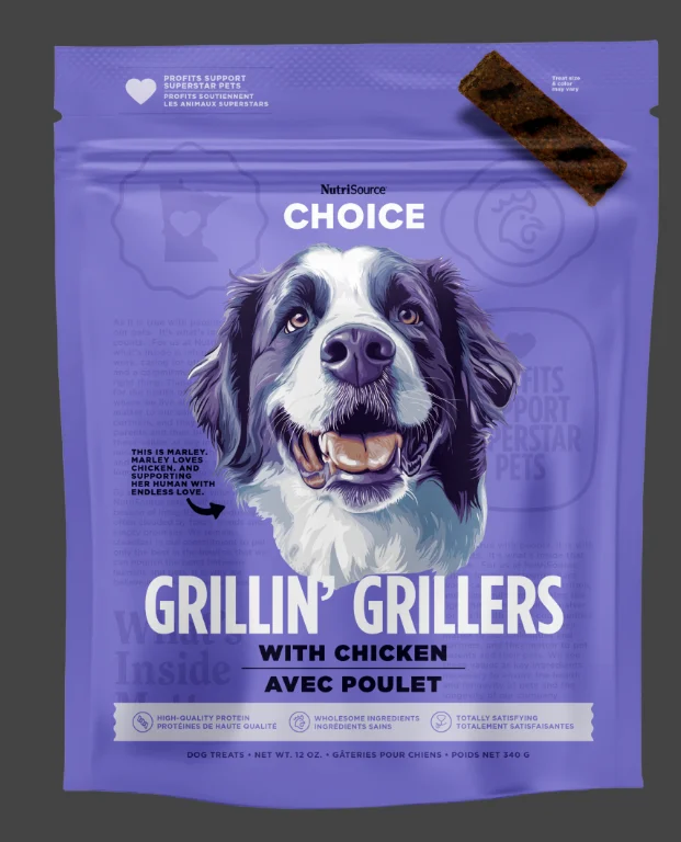 Nutrisource Chicken Grillin' Grillers Dog Treats