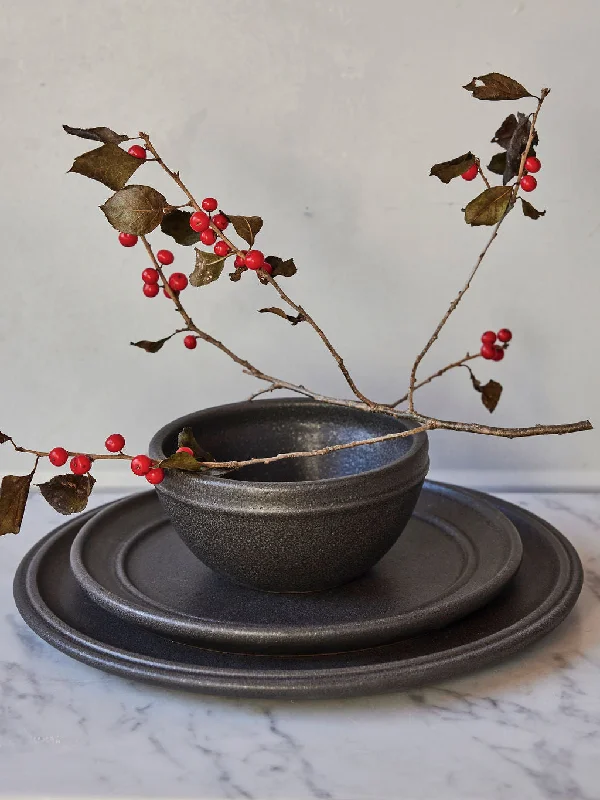 Handmade Dinnerware in 'Charcoal' - a TLK exclusive