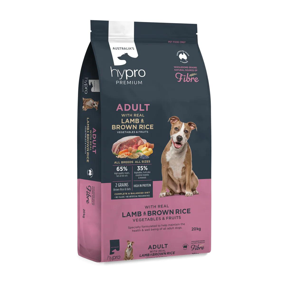 Hypro Premium – Adult Dog – Lamb & Brown Rice