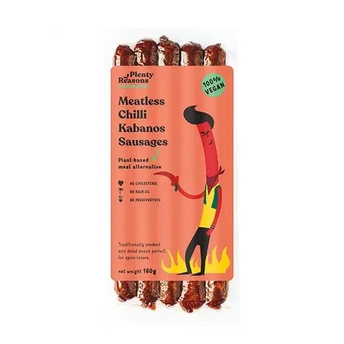 Plenty Reasons Chilli Kabanos Sausages 160g