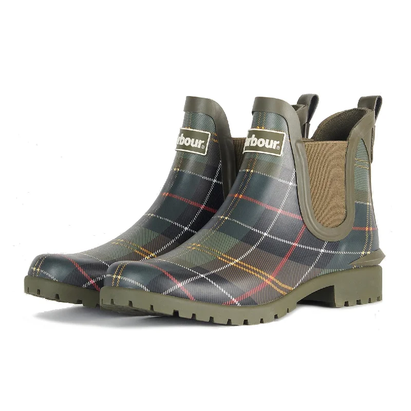 Barbour Womens Wilton Wellington - Classic Tartan