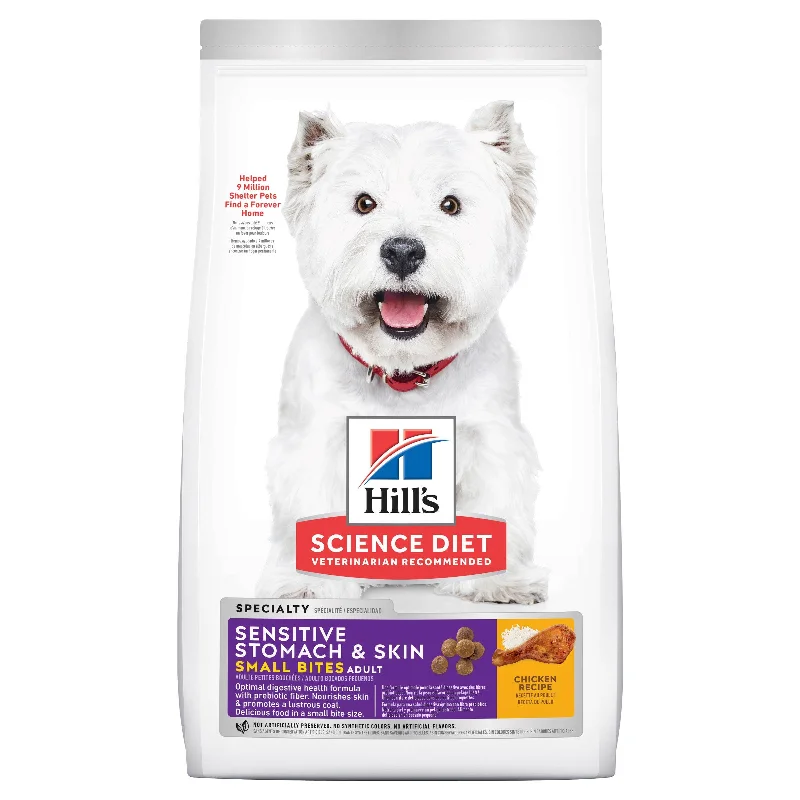 Hill’s – Science Diet – Adult Dog – Sensitive Stomach & Skin – Small Bites