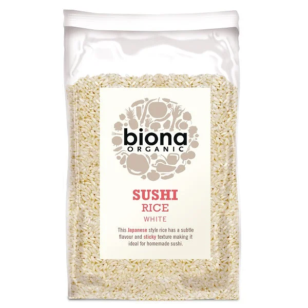 Biona Organic Japanese Style White Sushi Rice 400g