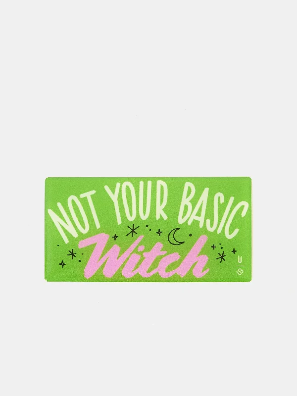 The Sticker with Friendship 'Not Your Basic Witch'