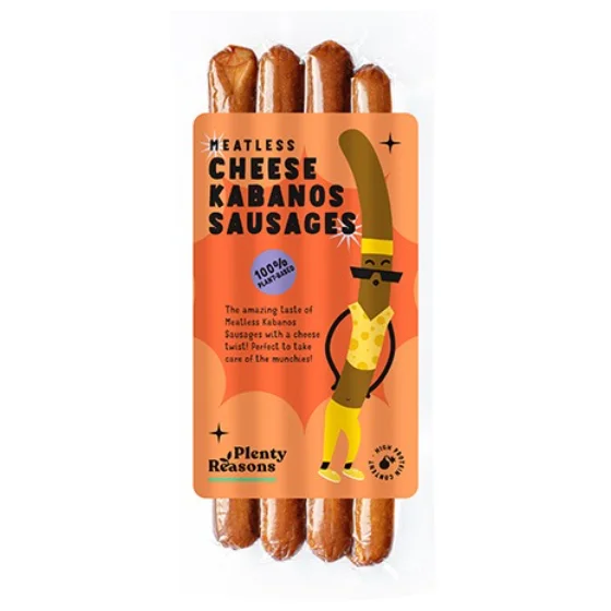 Plenty Reasons Cheese Kabanos Sausages 160g