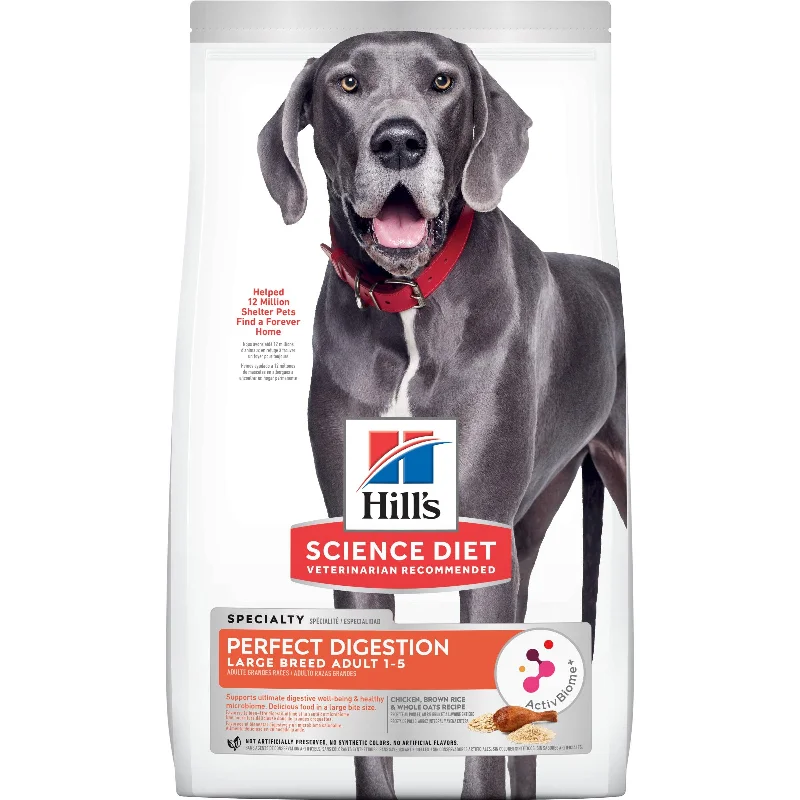 Hill’s – Science Diet – Adult Dog (1-5) – Perfect Digestion – Large Breed