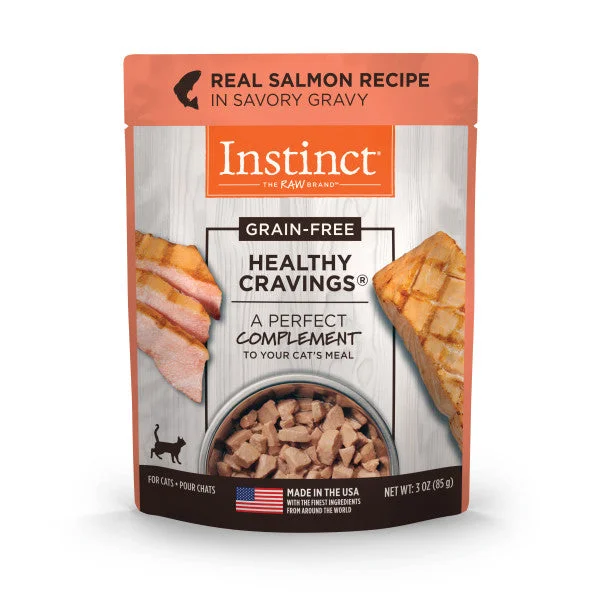 Nature's Variety Instinct Healthy Cravings Salmon Wet Cat Food Topper