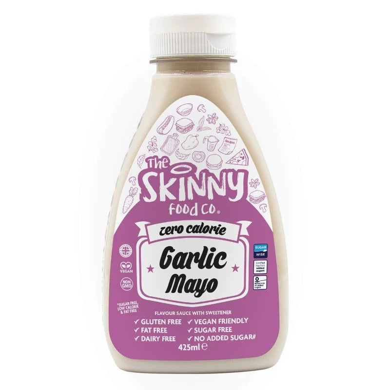 The Skinny Food Co Skinny Sauce Garlic Mayo 425ml (12pk)