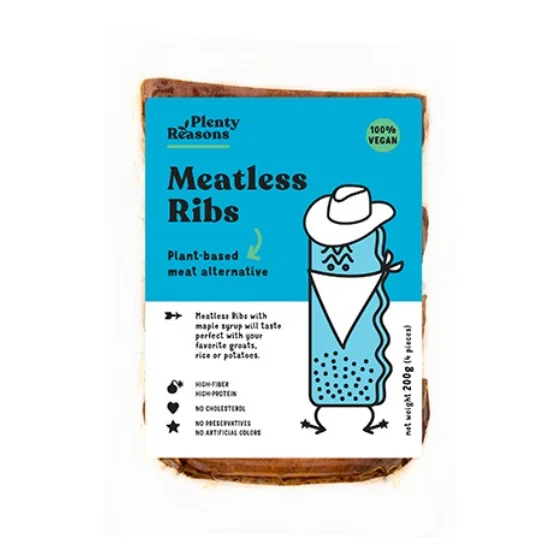 Plenty Reasons Meatless Ribs 200g