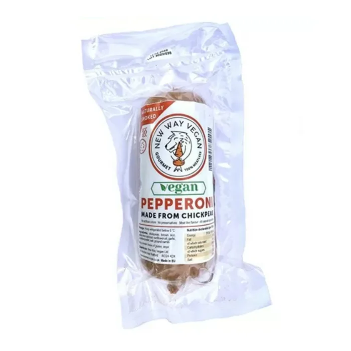 New Way Vegan Chickpea Pepperoni 250g (4pk)