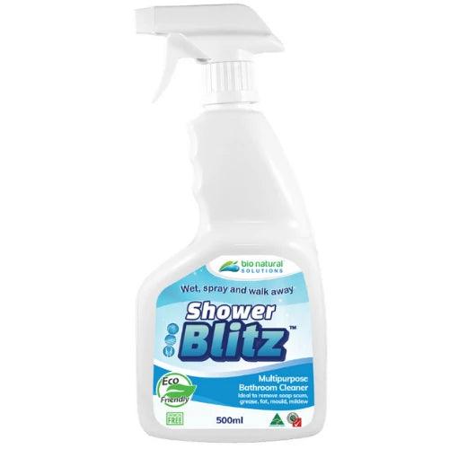 Bio Natural Solutions – Shower Blitz – Multipurpose Bathroom Cleaner – Ready To Use